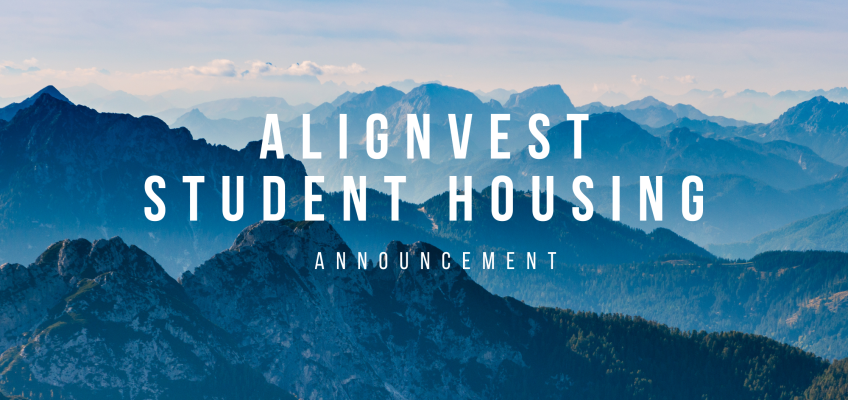 Alignvest Student Housing – Announcement